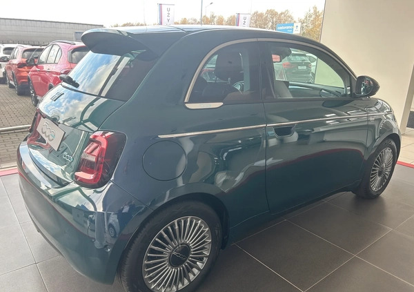 Fiat 500 cena 112100 przebieg: 1, rok produkcji 2023 z Pszczyna małe 56
